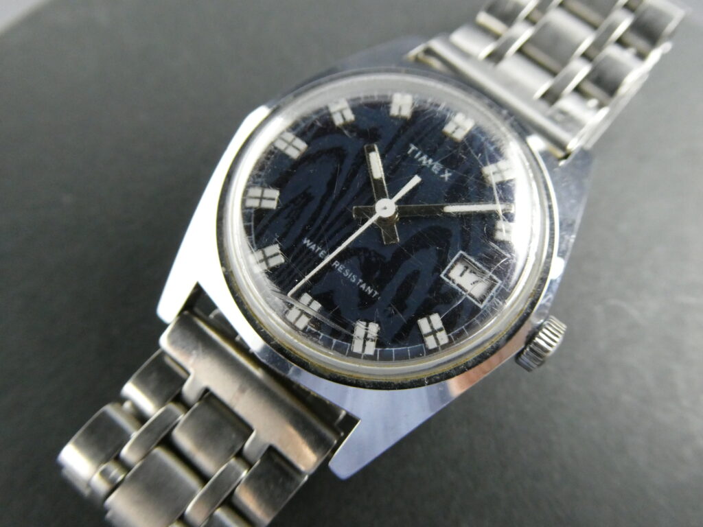 Vintage Timex watch - light polish - working